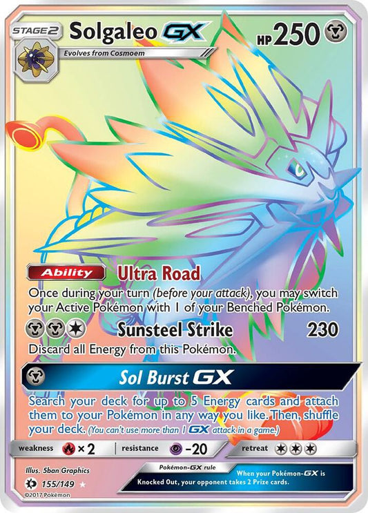 Solgaleo GX (Secret) - SM Base Set