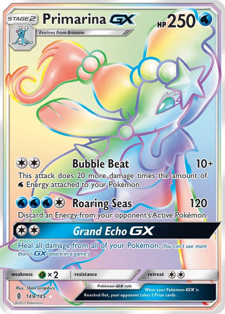 Primarina GX (Secret) - SM - Guardians Rising