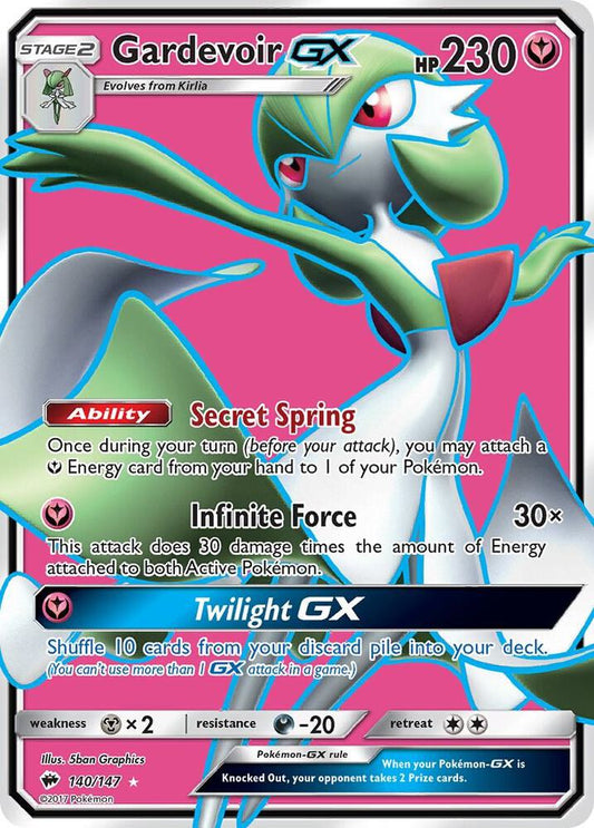 Gardevoir GX (Full Art) - SM - Burning Shadows