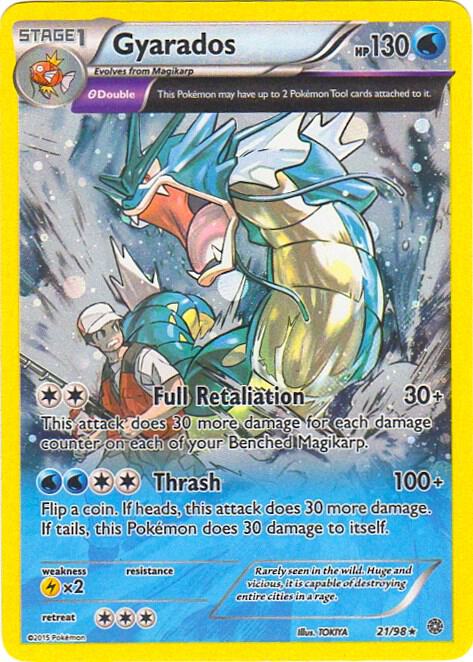 Gyarados - 21/98 (Cosmos Holo) - Miscellaneous Cards & Products