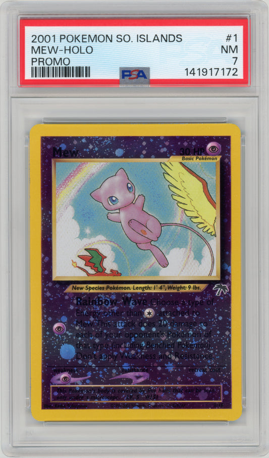 2001 Mew 1 Southern Islands PSA 7 141917172