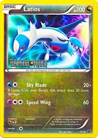 Latios - 10/20 (Dragon Vault) - Blister Exclusives