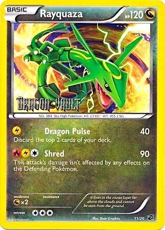 Rayquaza - 11/20 (Dragon Vault) - Blister Exclusives