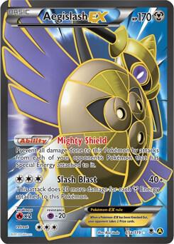 Aegislash EX - 65a/119 - Alternate Art Promos
