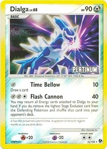 Dialga - 16/106 [Platinum] - Burger King Promos