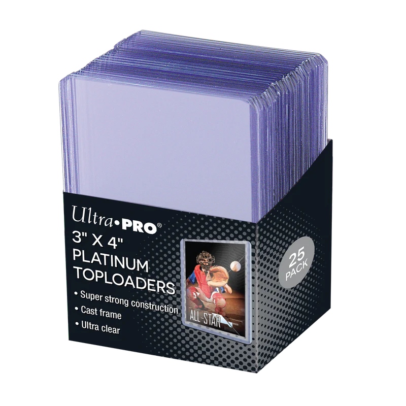 Ultra Pro Platinum Top Loaders 25ct