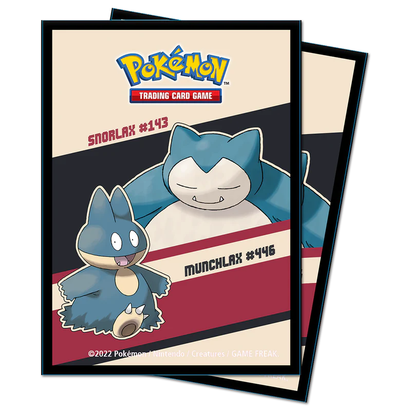 Pokémon Snorlax Standard Deck Protector Sleeves (65ct)