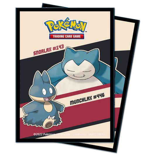 Pokémon Snorlax Standard Deck Protector Sleeves (65ct)