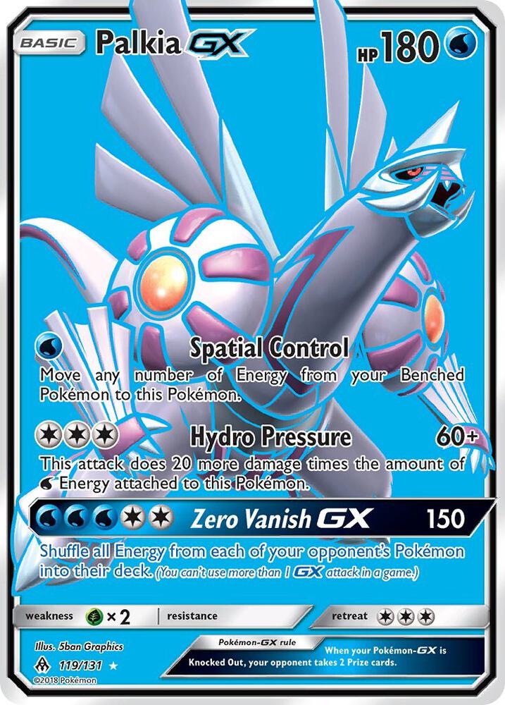 Palkia GX (Full Art) - SM - Forbidden Light