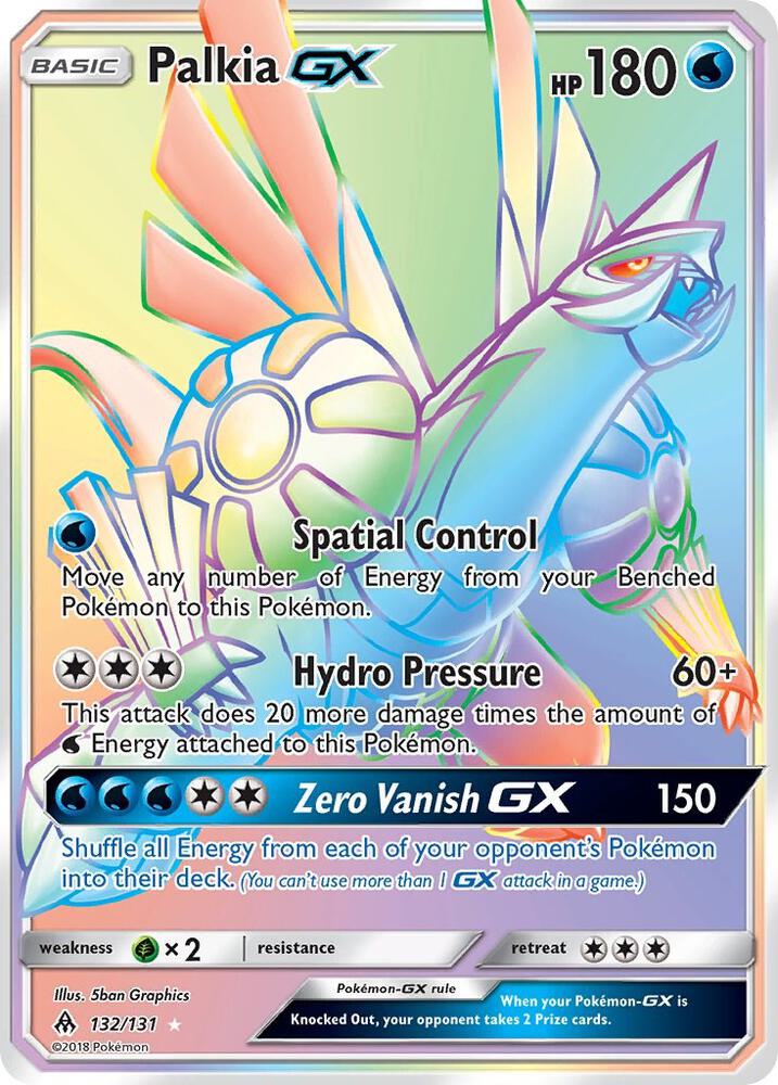 Palkia GX (Secret) - SM - Forbidden Light
