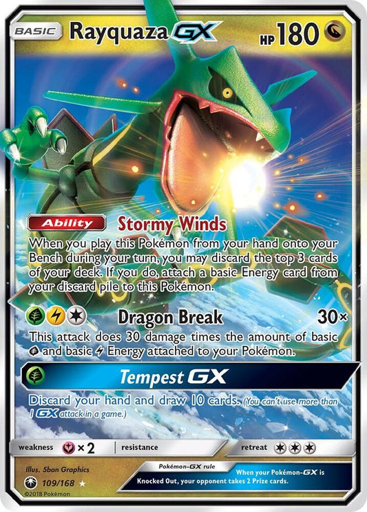 Rayquaza GX - SM - Celestial Storm