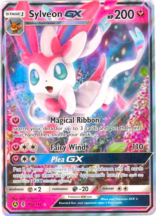 Sylveon GX - 92a/145 - Alternate Art Promos