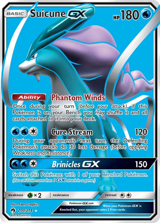 Suicune GX (Full Art) - SM - Lost Thunder