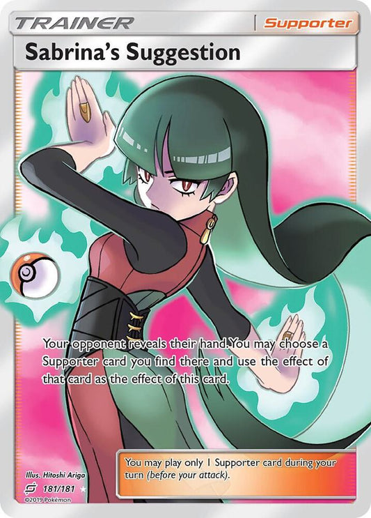 Sabrina's Suggestion (Full Art) - SM - Team Up