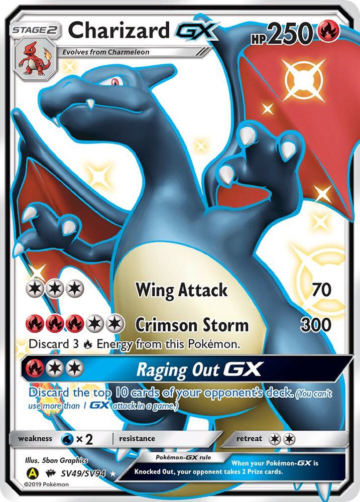 Charizard GX - Hidden Fates: Shiny Vault