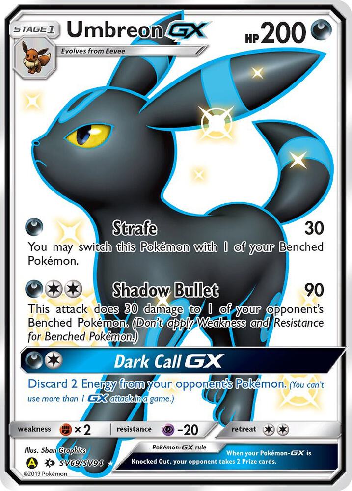 Umbreon GX - Hidden Fates: Shiny Vault