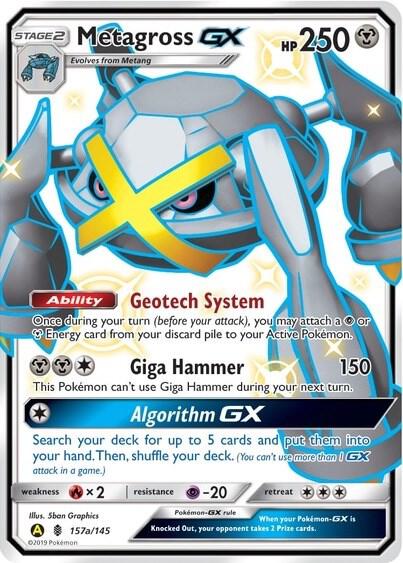 Metagross GX - 157a/145 - Alternate Art Promos