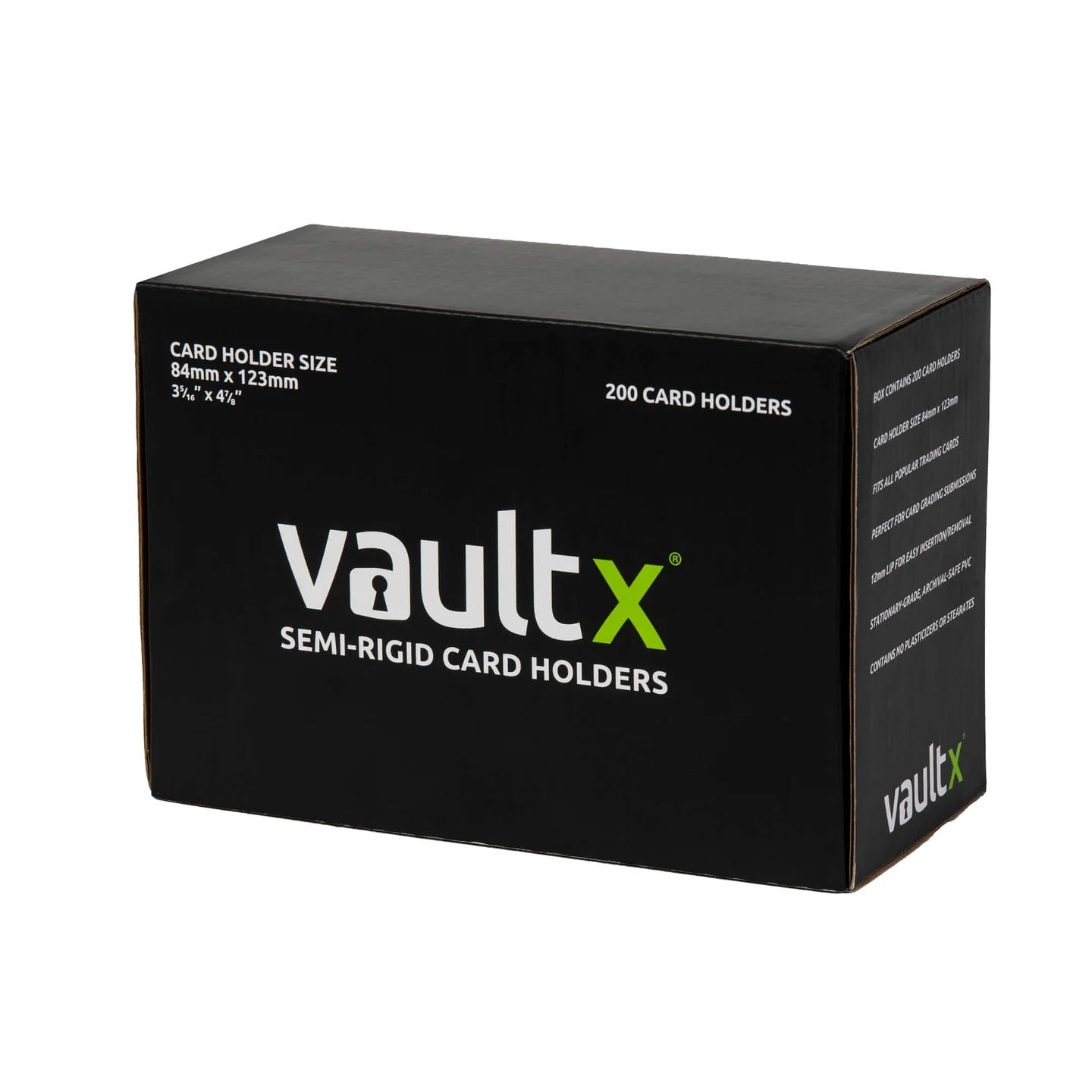 Vault x Semi-Rigid Card Holders 200 Pack