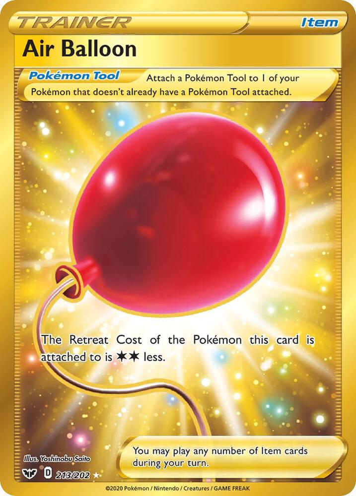 Air Balloon (Secret) - SWSH01: Sword & Shield Base Set