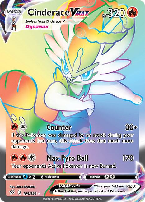 Cinderace VMAX (Secret) - SWSH02: Rebel Clash