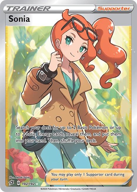 Sonia (Full Art) - SWSH02: Rebel Clash