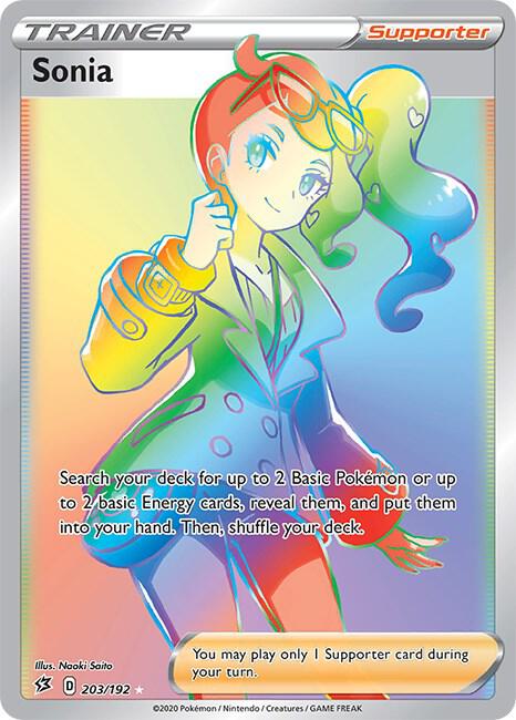 Sonia (Secret) - SWSH02: Rebel Clash