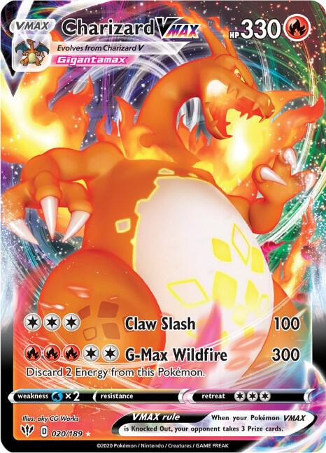 Charizard VMAX - SWSH03: Darkness Ablaze