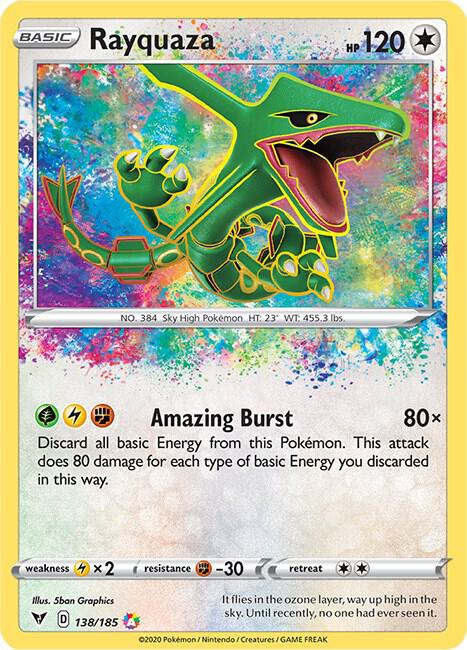 Rayquaza - SWSH04: Vivid Voltage