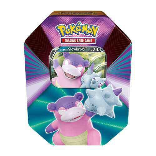 V Forces Tin [Galarian Slowbro V] - Miscellaneous Cards & Products