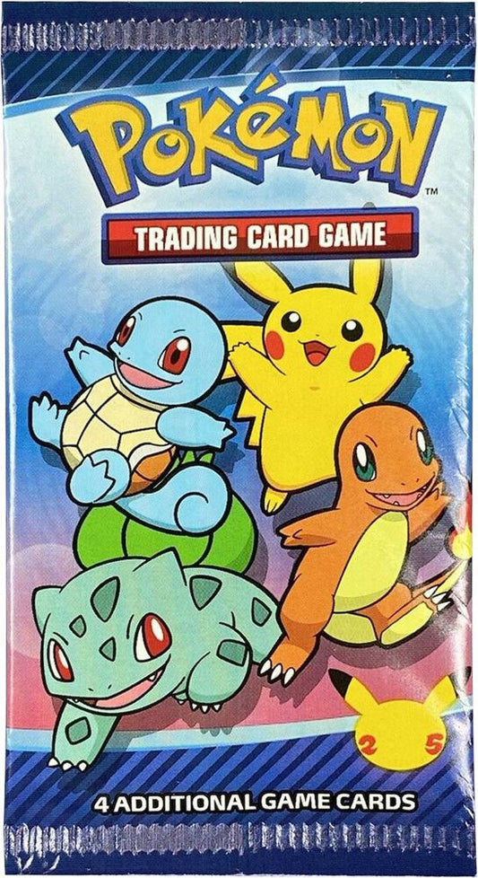 Pokemon McDonalds 25th anniversary booster pack