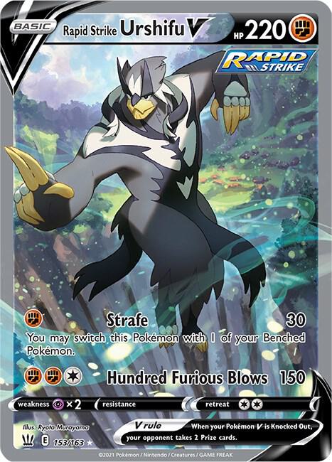 Rapid Strike Urshifu V (Alternate Full Art) - SWSH05: Battle Styles