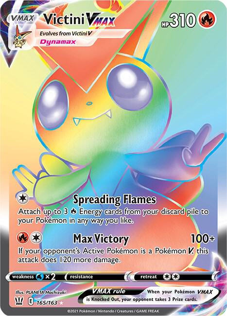 Victini VMAX (Secret) - SWSH05: Battle Styles