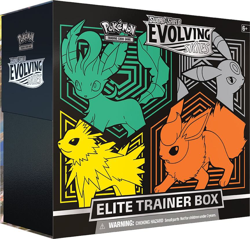 Evolving Skies Elite Trainer Box [Flareon/Jolteon/Umbreon/Leafeon] - SWSH07: Evolving Skies