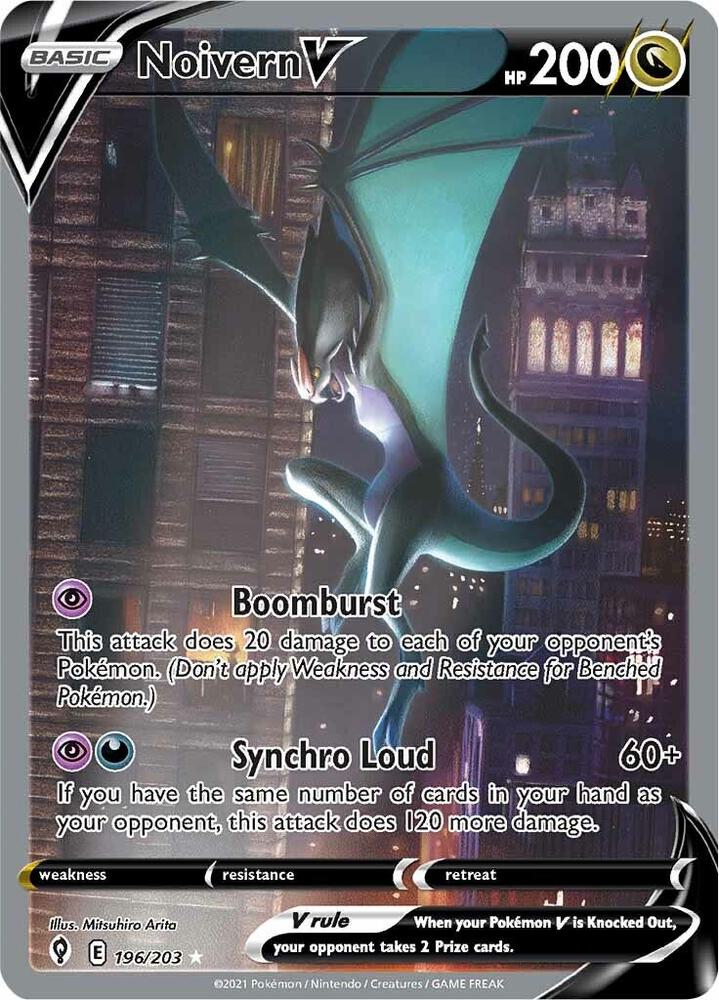 Noivern V (Alternate Full Art) - SWSH07: Evolving Skies