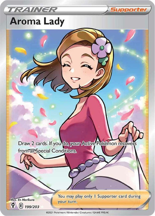 Aroma Lady (Full Art) - SWSH07: Evolving Skies