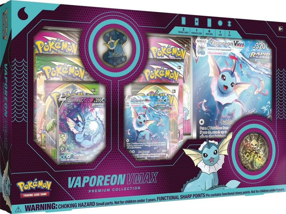 Vaporeon VMAX Premium Collection - Miscellaneous Cards & Products