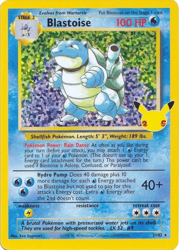 Blastoise - Celebrations: Classic Collection