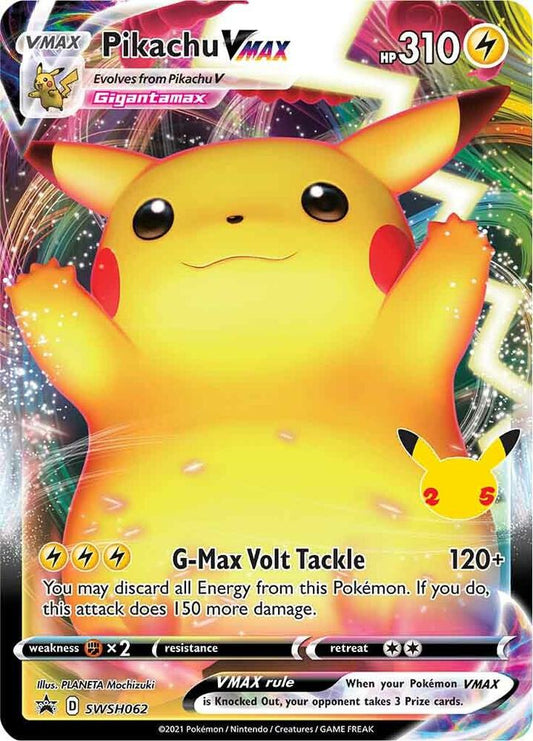 Pikachu VMAX - SWSH062 - SWSH: Sword & Shield Promo Cards