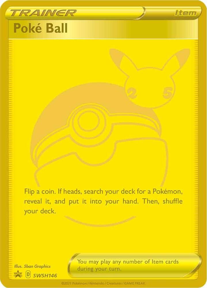 Poke Ball - SWSH146 - SWSH: Sword & Shield Promo Cards