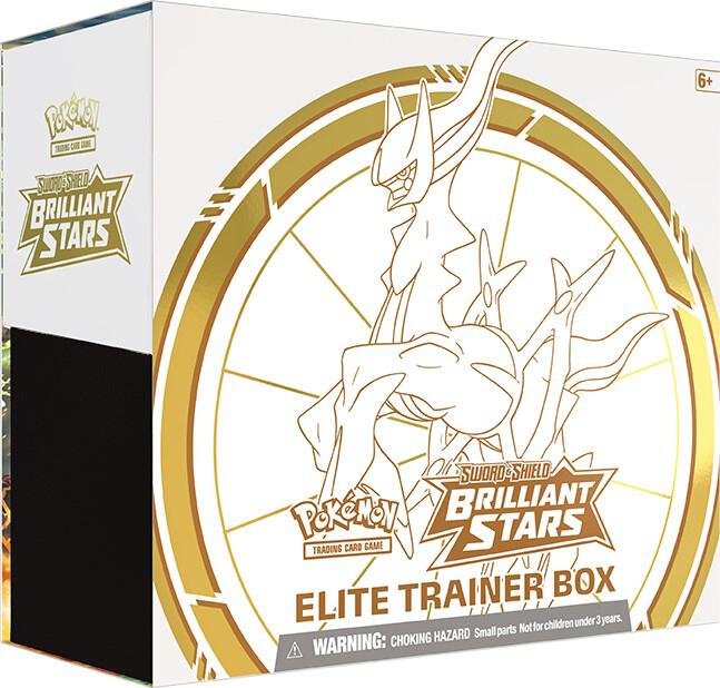 Brilliant Stars Elite Trainer Box - SWSH09: Brilliant Stars