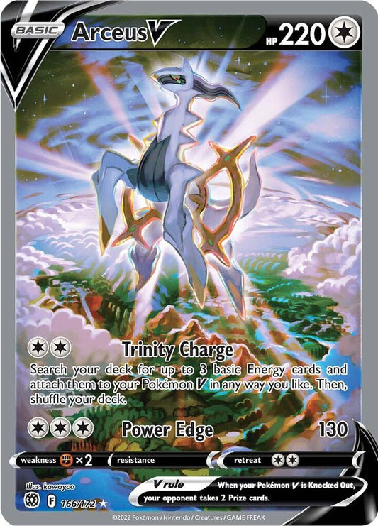 Arceus V (Alternate Full Art) - SWSH09: Brilliant Stars