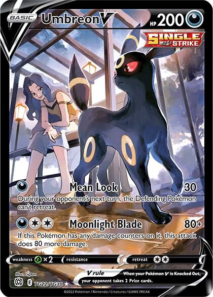 Umbreon V - SWSH09: Brilliant Stars Trainer Gallery