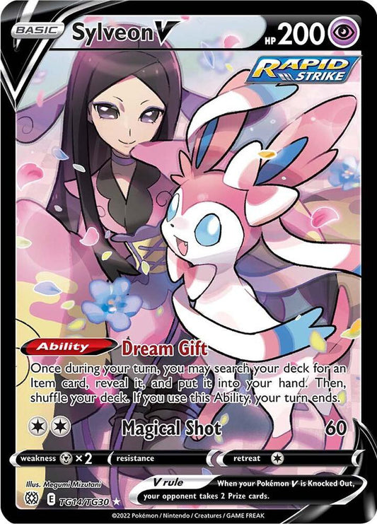 Sylveon V - SWSH09: Brilliant Stars Trainer Gallery