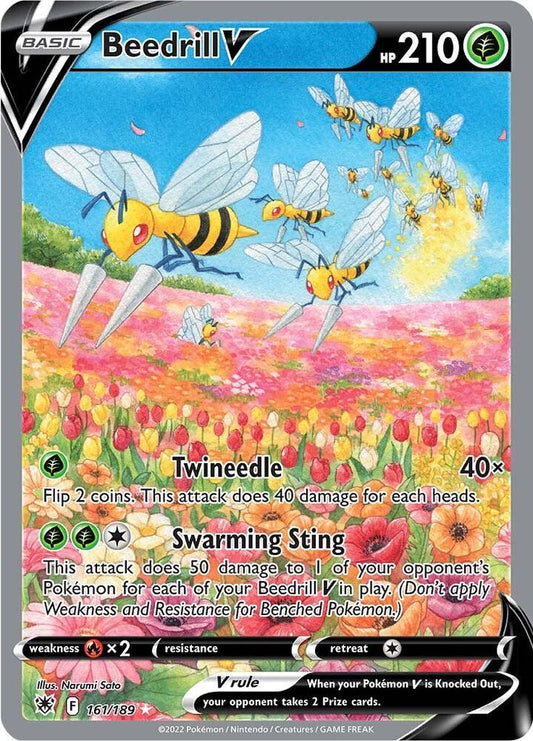 Beedrill V (Alternate Full Art) - SWSH10: Astral Radiance