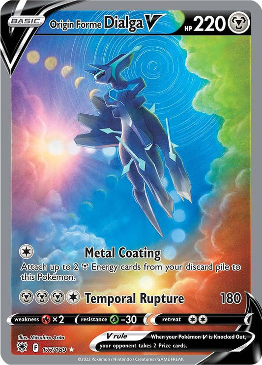 Origin Forme Dialga V (Alternate Full Art) - SWSH10: Astral Radiance