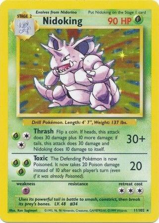 Nidoking - Base Set