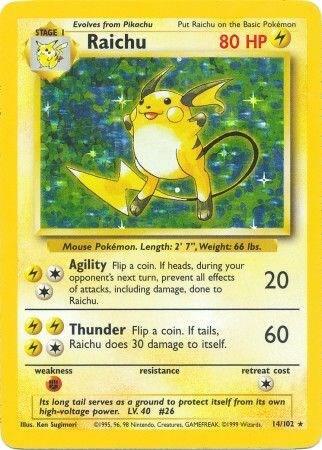 Raichu - Base Set