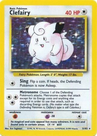 Clefairy - Base Set