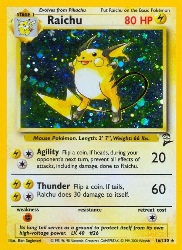 Raichu - Base Set 2