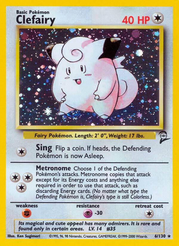 Clefairy - Base Set 2